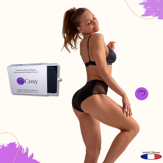 So’Cosy Lot de 3 Culottes Menstruelles ADRIA Taille Haute - So'Cosy